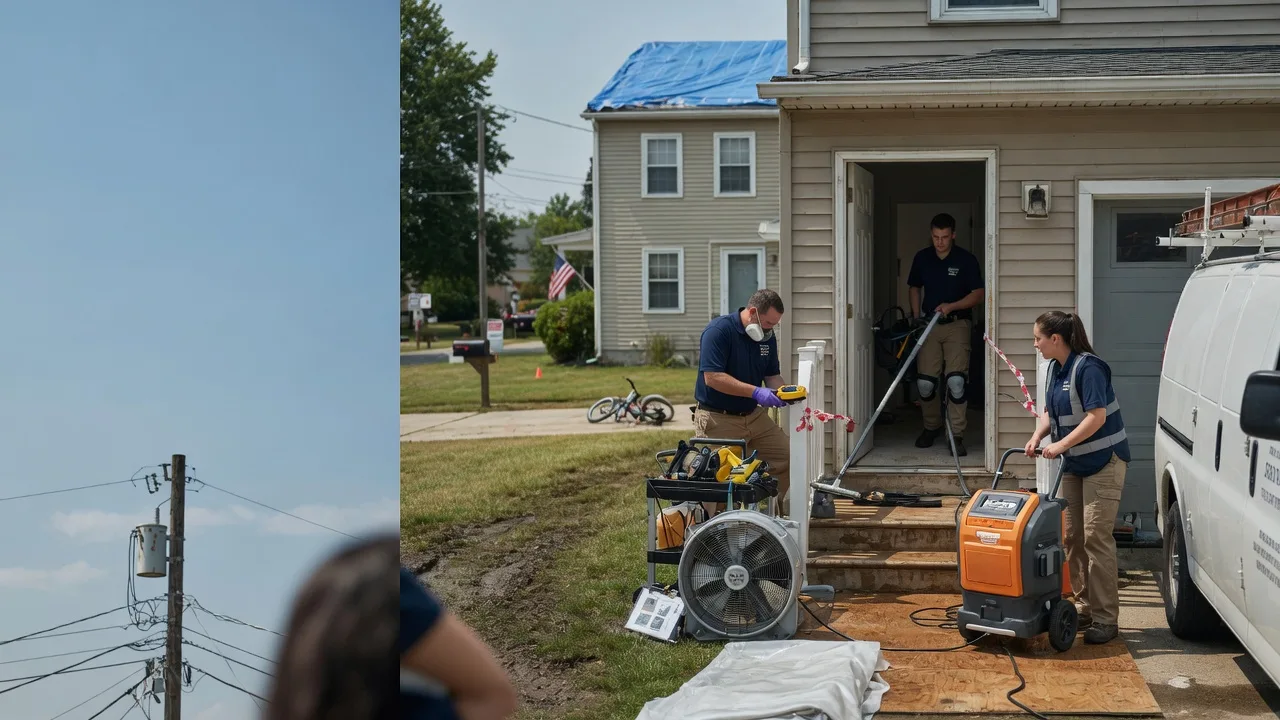 Water Damage Repair in Deanville, TX near me